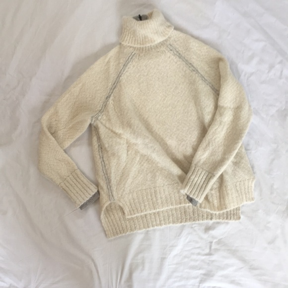 J. Crew Collection Cream Alpaca Sweater - Picture 3 of 8